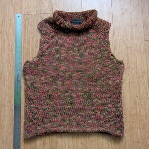 100% Wool SOFT Knit sleeveless top vest Banana Republic